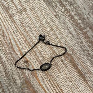 Kendra Scott black adjustable bracelet